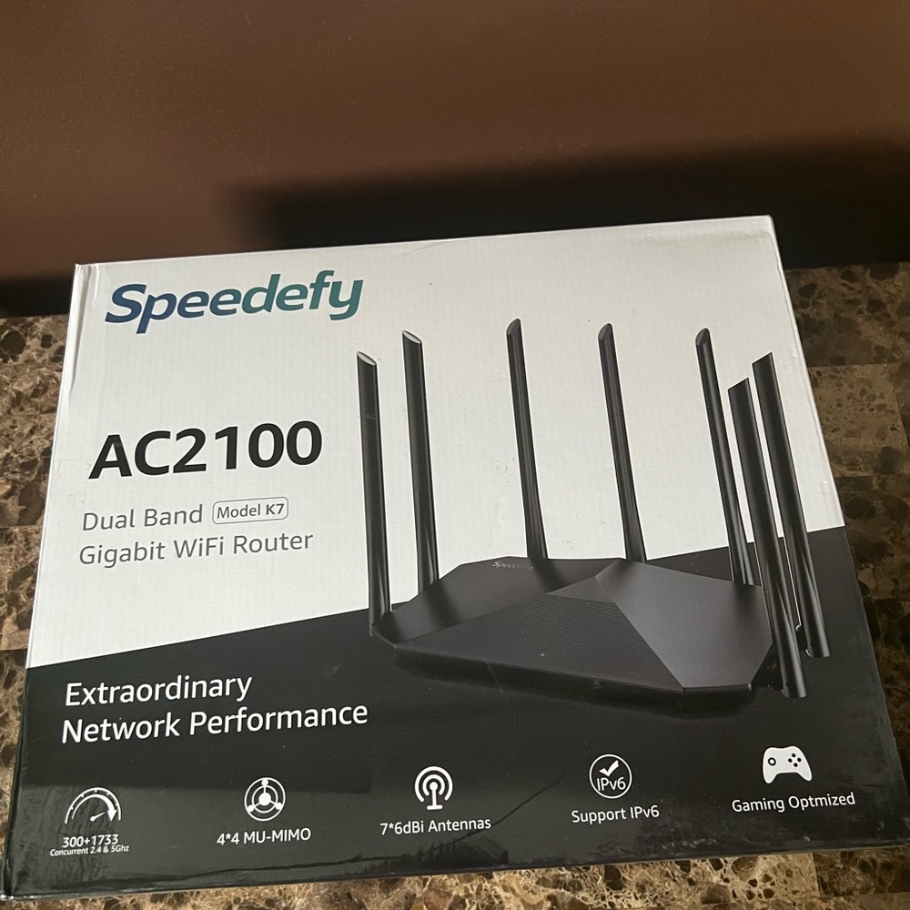 Speedefy AC2100 Smart WiFi Router - Picture 2 of 4